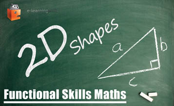 Functional Skills Maths 2D Shapes e-Learning